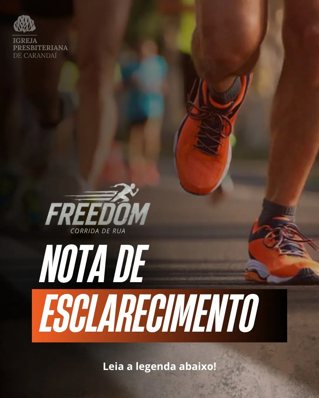 Igreja presbiteriana publica nota de esclarecimento após notícia envolvendo mulher trans na corrida Freedom