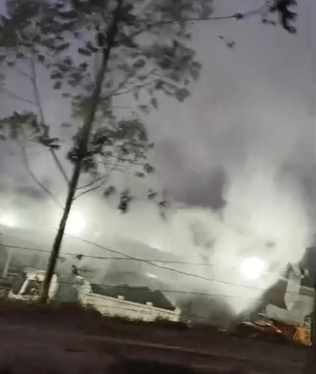 Moradores do Chuí cobram providências contra poeira e trânsito de caminhões provocado por usina