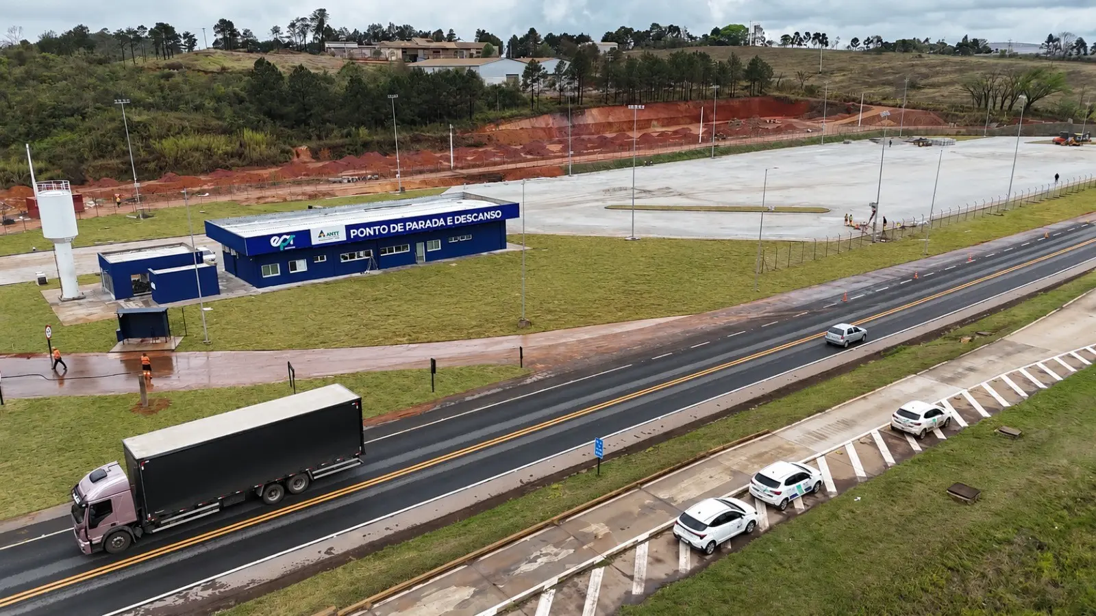 Ministro dos transportes visita Carandaí nesta sexta durante inauguração de ponto de parada e descanso dos caminhoneiros